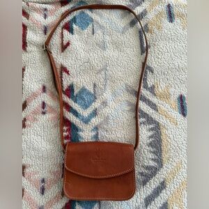 Brown Leather Crossbody Bag